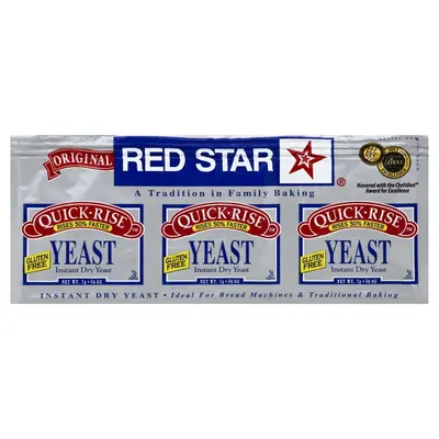 Yeast 3 Pack Quick Rise