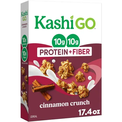 Protein + Fiber Cinnamon Crunch Cereal