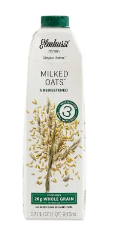 Dairy Free Unsweetened Milked Oats