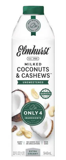 Unsweetened Coconuts & Cashews Milk