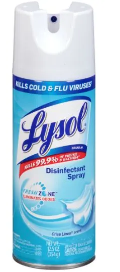 Crisp Linen Scent Disinfectant Spray