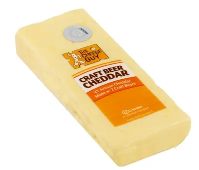 The Cheese Guy Craft Beer Cheddar Cheese