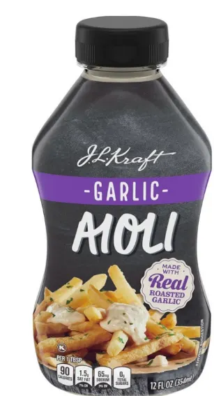 Garlic Aioli Diping Sauce