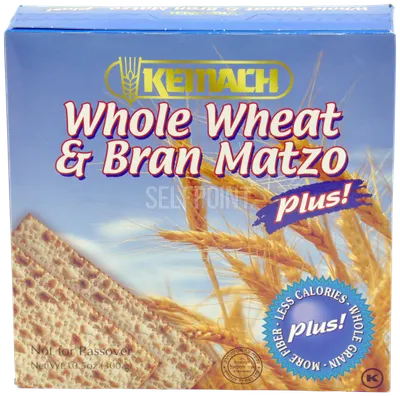 Whole Wheat & Bran Matzo