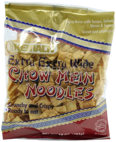 Extra Extra Wide Chow Mein Noodles Crunchy & Crispy