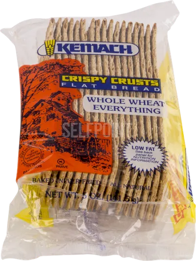 Crispy Crusts Flat Bread Whole Wheat Everything