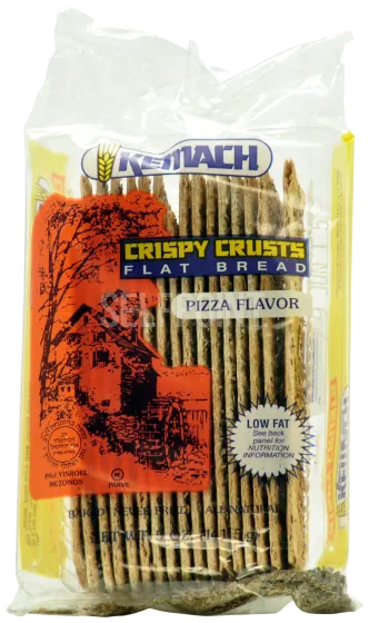 Crispy Crusts Flat Bread Garlic Pizza Flavor