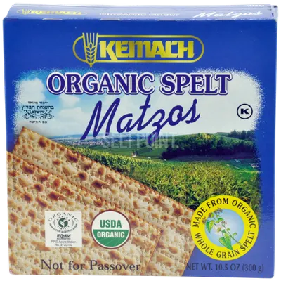 Organic Spelt Matzos
