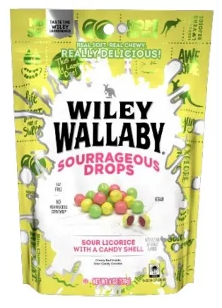 Sour Licorice with a Candy Shell
