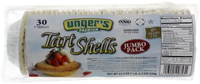 3 Tart Shells 30 ct