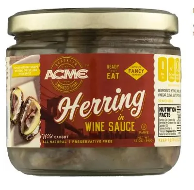 Herring In Wine Sauce