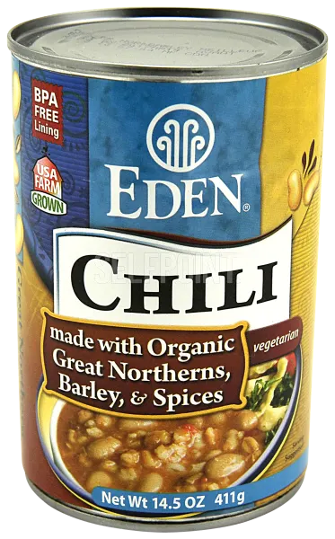 Organic Chili Great Northerns, Barley & Spices Vegetarian