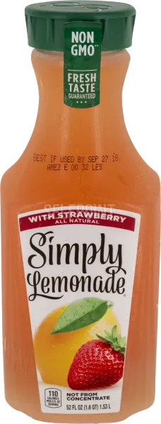 Lemonade with Strawberry Drink