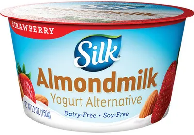 Strawberry Almondmilk Yogurt Alternative