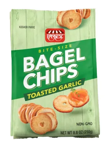 Toasted Garlic Bagel Chips