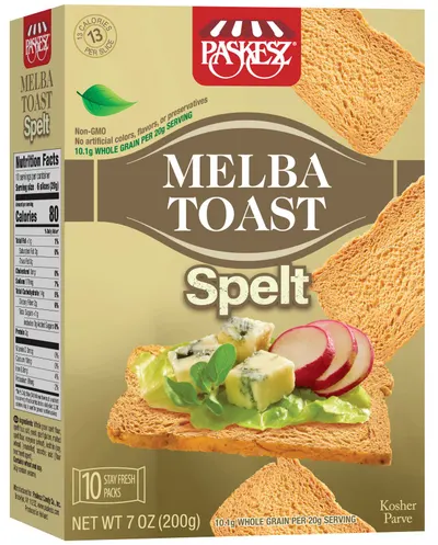 Melba Toast Spelt 10 pk