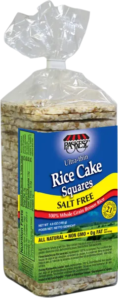 Ultra-thin Rice Cake Squares Salt Free