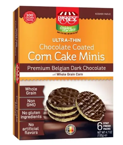 Chocolate Coated Corn Cakes Minis pk