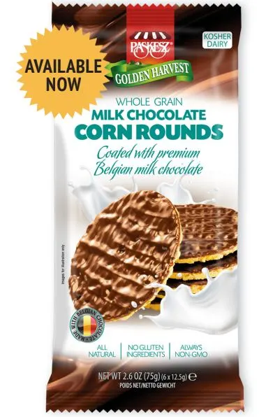 Whole Grain Milk Chocolate Corn Rounds