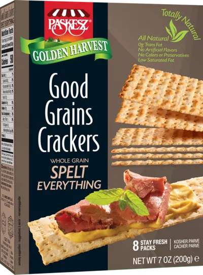Good Grains Cracker Whole Grain Spelt Everything