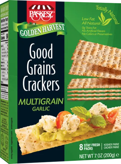 Good Grain Crackers Multigrain Garlic