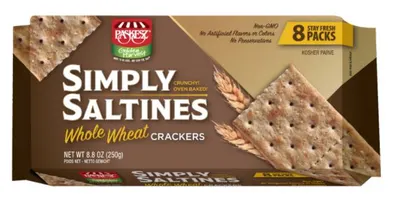 Simply Saltines Whole Wheat Crackers
