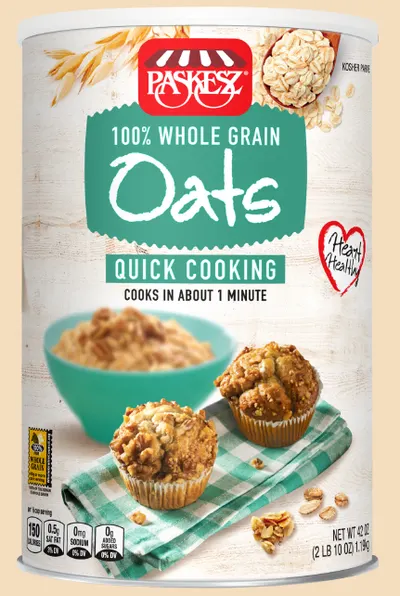 100% Whole Grain Oats Quick Cooking