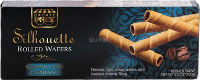Cappuccino Espresso Rolled Wafers