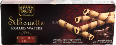 Chocolate Lined Rolled Wffers