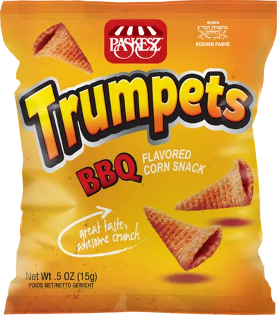 Trumpets BBQ Corn Snacks