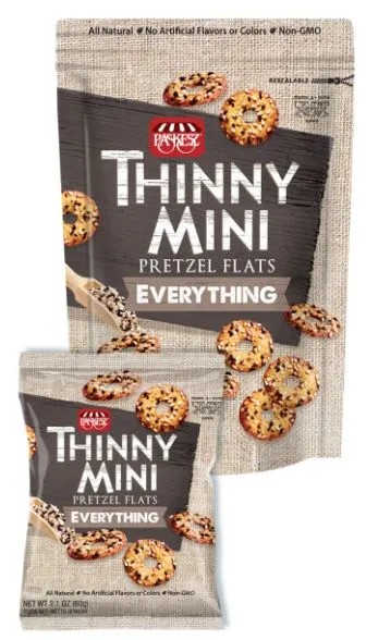 Thinny Mini Pretzel Flats Everything