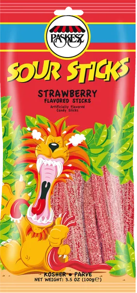 Sour Sticks Strawberry