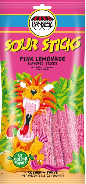 Sour Sticks Pink Lemonade