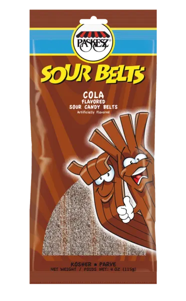 Sour Belts Cola Flavored