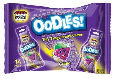 Oodles! Tiny Tangy Grape Fruity Chews 14 pk