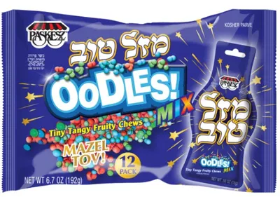 Oodles Tiny Tangy Fruit Chews 12 pk