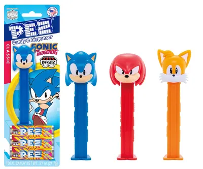 Classic Sonic Candy & Dispenser Sonic