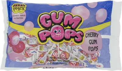 Gluten Free Cherry Gum Pops