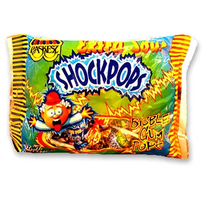 Extra Sour Bubble Gum Pops