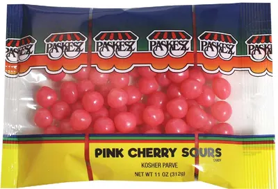 Pink Cherry Sours Candy