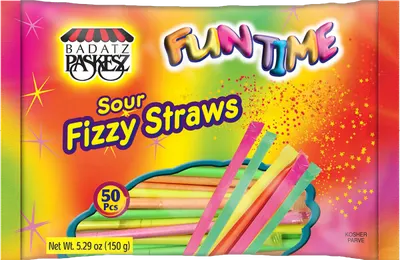 Funtime Xx Sour Fizzy Straws Family Pack