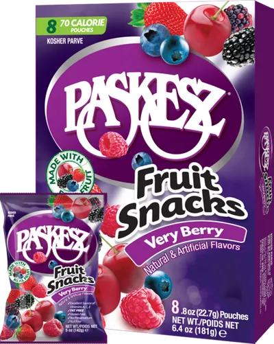 Fruit Snacks Very Berry 8 pk