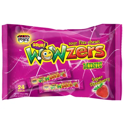 Sour Fizz Strawberry Chews 24 ct