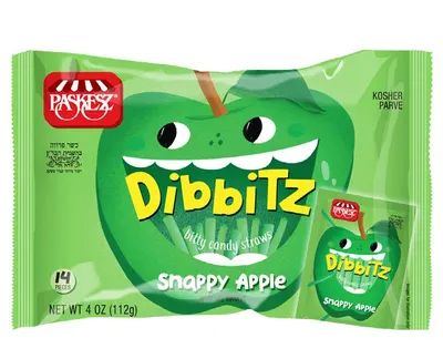 Snappy Apple Candy Straws
