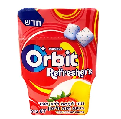 Orbit Refresher Strawberry & Lemon Gum