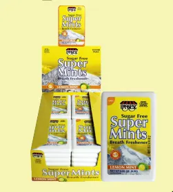Sugar Free Super Mints Lemon