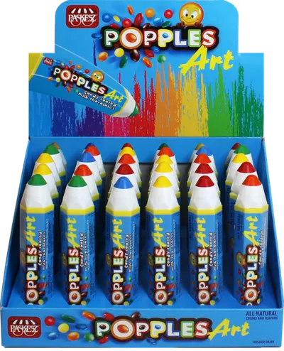 Popples Art Candy Coated Milk Chocolates