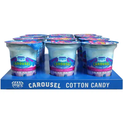 Blue Raspberry & Strawberry Cotton Candy