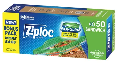 Ziploc Bonus Pack 50Ct