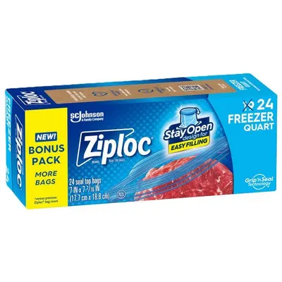 Ziploc Bonus Pack 24Ct